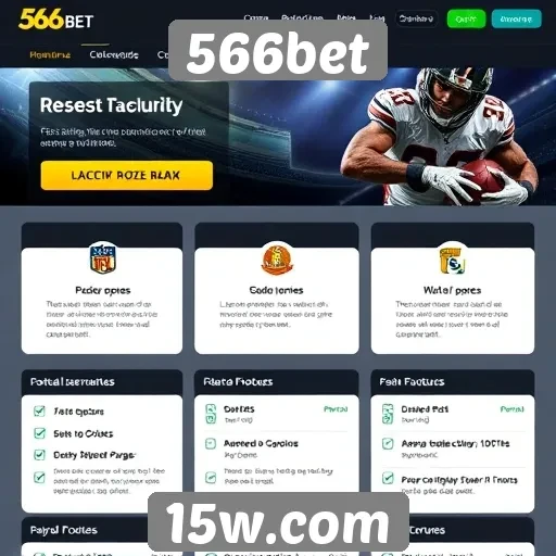 Recursos e funcionalidades do site 566bet